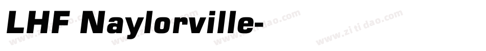 LHF Naylorville字体转换